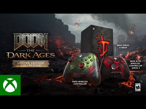 Xbox Reveals Exclusive Doom: The Dark Ages Controllers and Console Wrap