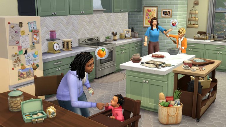 The Sims 4's Newest DLC Introduces Kitchen Clutter, Workshop Crafting, and Senior Fashion